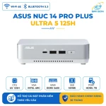 Mini PC Asus NUC 14 PRO Plus RNUC14RVSU500001I/ U5- 125H/ 2xNVMe/ 2x HDMI 2.1/2x DP 1.4a/ VESA MOUNT/ WHITE