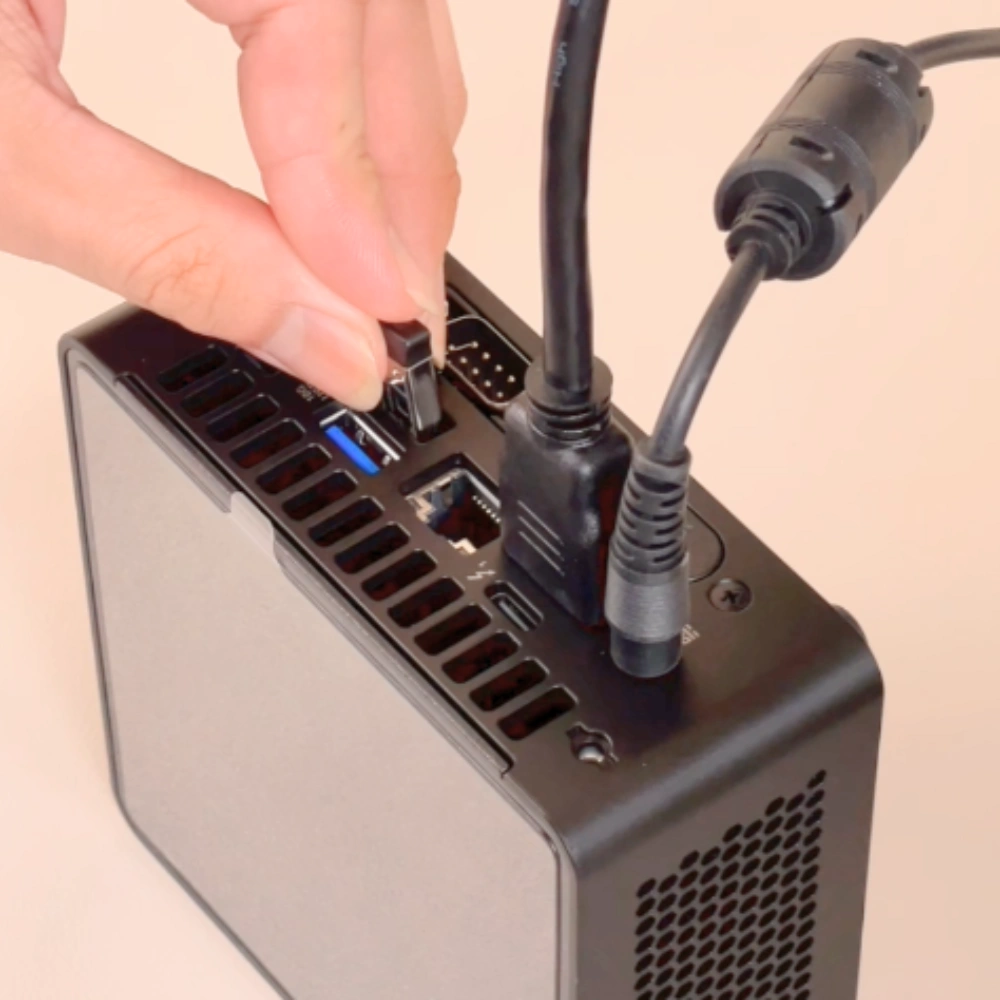 Máy Tính Công Nghiệp Asus NUC 15 Pro Tall (Dual LAN/COM) - Core 5 120U/RAM DDR5-6400/SSD NVMe/Xuất hình: HDMI/Thunderbol