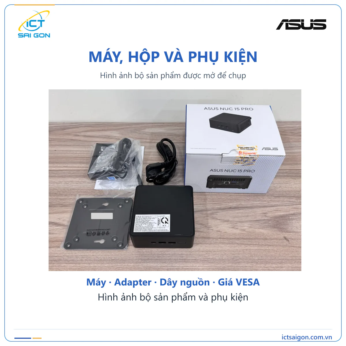 Mini PC ASUS NUC 15 Pro Tall RNUC15CRHC506000 – Core 5 210H — ảnh 12