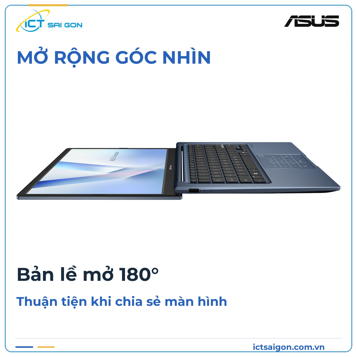 Laptop ASUS Vivobook 14 X1404VAP – Core 5 120U, 8GB, SSD 256GB, Windows 11 Home — ảnh 5