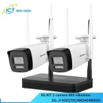 Bộ Kit 2 camera Wifi 2MP Hikvision DS-J142I(STD)/NKS422W0H