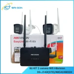 Bộ Kit 2 camera Wifi 2MP Hikvision DS-J142I(STD)/NKS422W0H