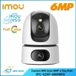 Camera Wifi Imou (Ranger Dual) 2 ống kính quay quét 6MP IPC-S2XP-6M0WED - Xoay 355°, Phát Hiện Người, Đàm Thoại 2 Chiều