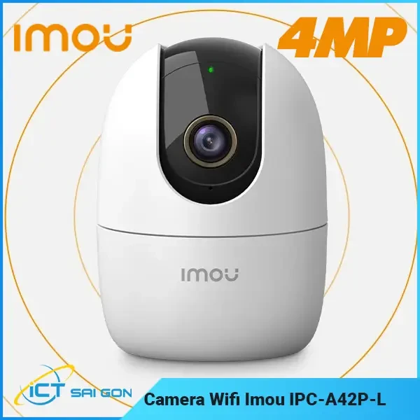 Camera IP Wifi Imou Ranger 4MP - IPC-A42P-L - Xoay 360° - Hỗ trợ đàm thoại 2 chiều