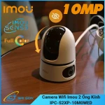 Camera wifi Imou 2 ống kính quay quét 10MP IPC-S2XP-10M0WED - Xoay 355°, Phát Hiện Người, Đàm Thoại 2 Chiều