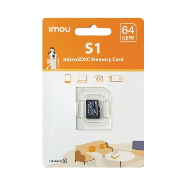 Thẻ nhớ Micro SD 64Gb IMOU ST2-64-S1 Lưu trữ Camera