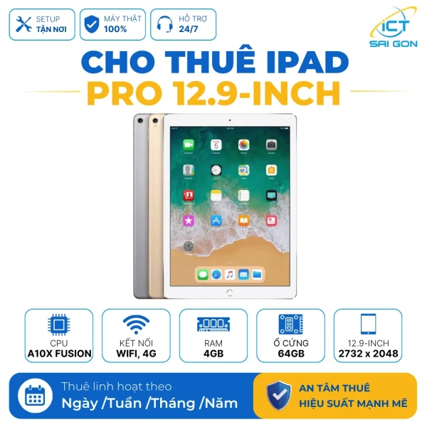 Cho thuê Ipad Pro 12.9 inch