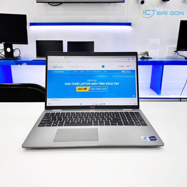 Cho thuê laptop Dell Precision 3570 Core i5-1235U, Ram 16GB, SSD 256GB, Màn hình 15.6" FHD, VGA Nvdia T550 4G, Win 10