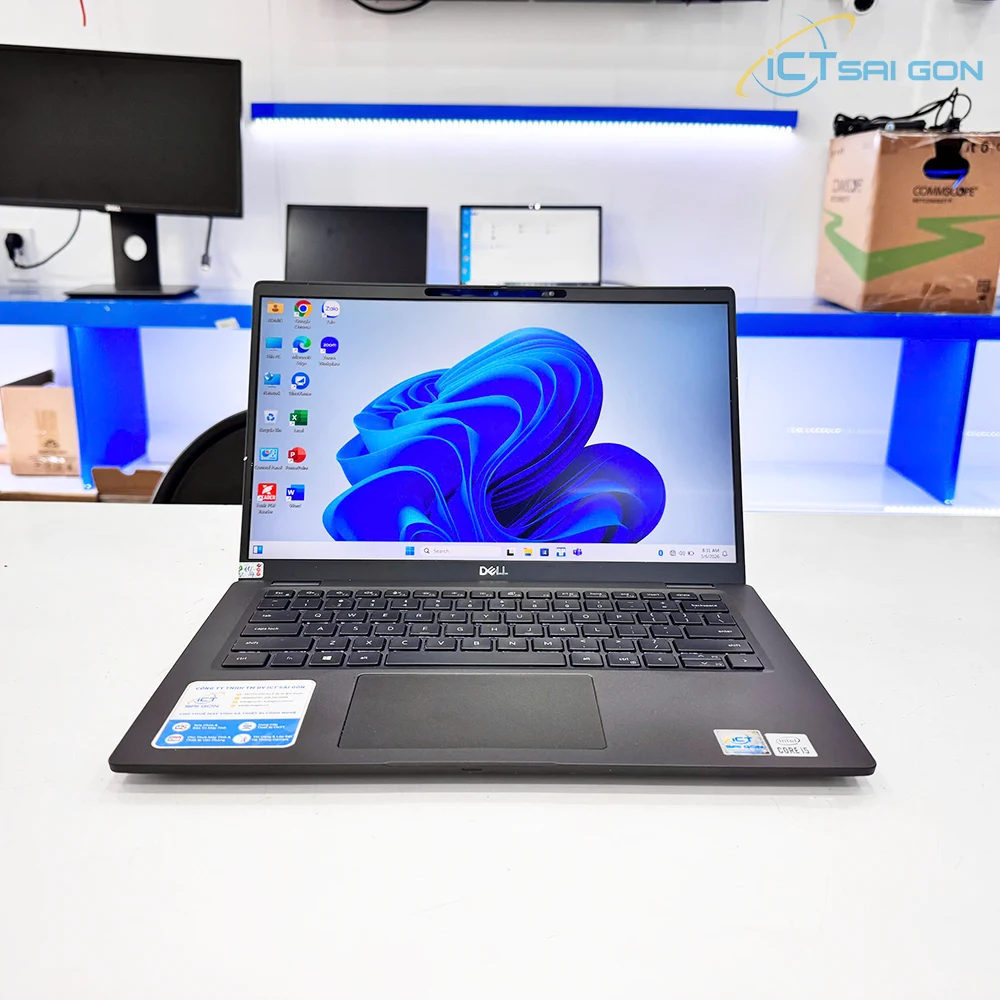 Cho thuê laptop Dell Latitude 7410, Core™ i5-10310U, Ram 16GB, SSD 256GB, Màn hình 14" FHD, IPS, Wifi 6, Win 10
