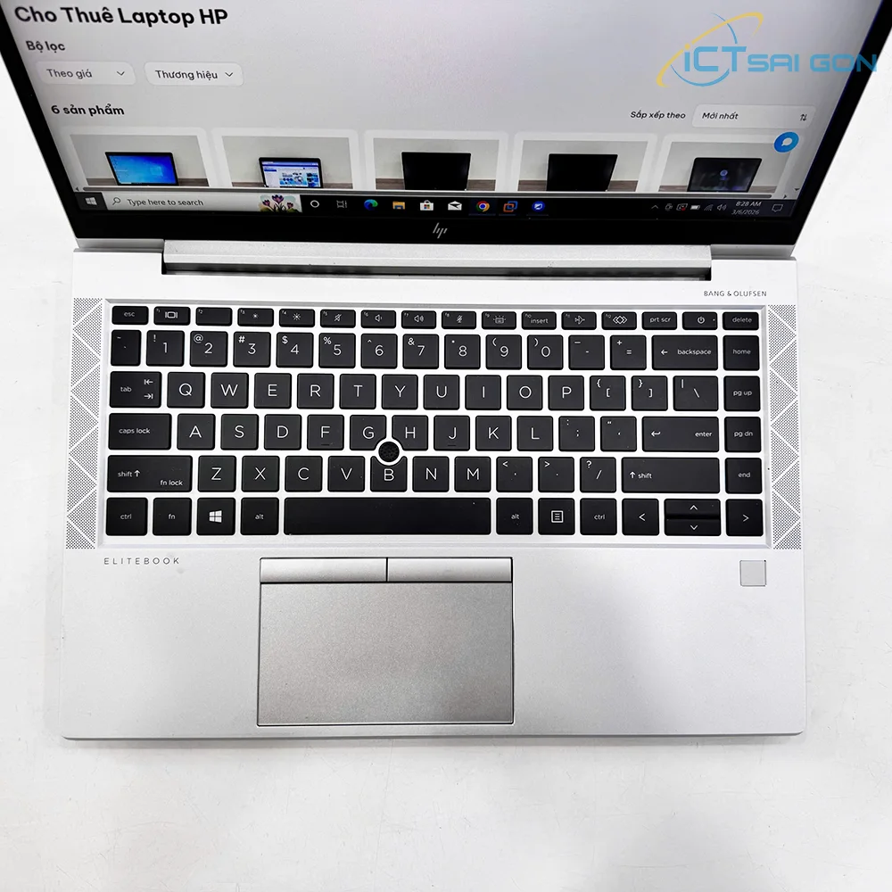 Cho thuê Laptop HP Elitebook 840 G7, Core™ i7-10610U, Ram 16GB, SSD 512GB, Màn hình 14" FHD, IPS, Wifi 6, Win 10