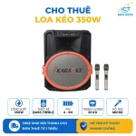 Cho thuê Loa kéo 350W | Pin 4 - 6 tiếng | Kèm Micro và Dây sạc