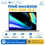Cho Thuê Macbook Pro 2019 Core I7, Ram 16GB, SSD 500GB, VGA 4GB, Màn hình 15.4 inch Retina