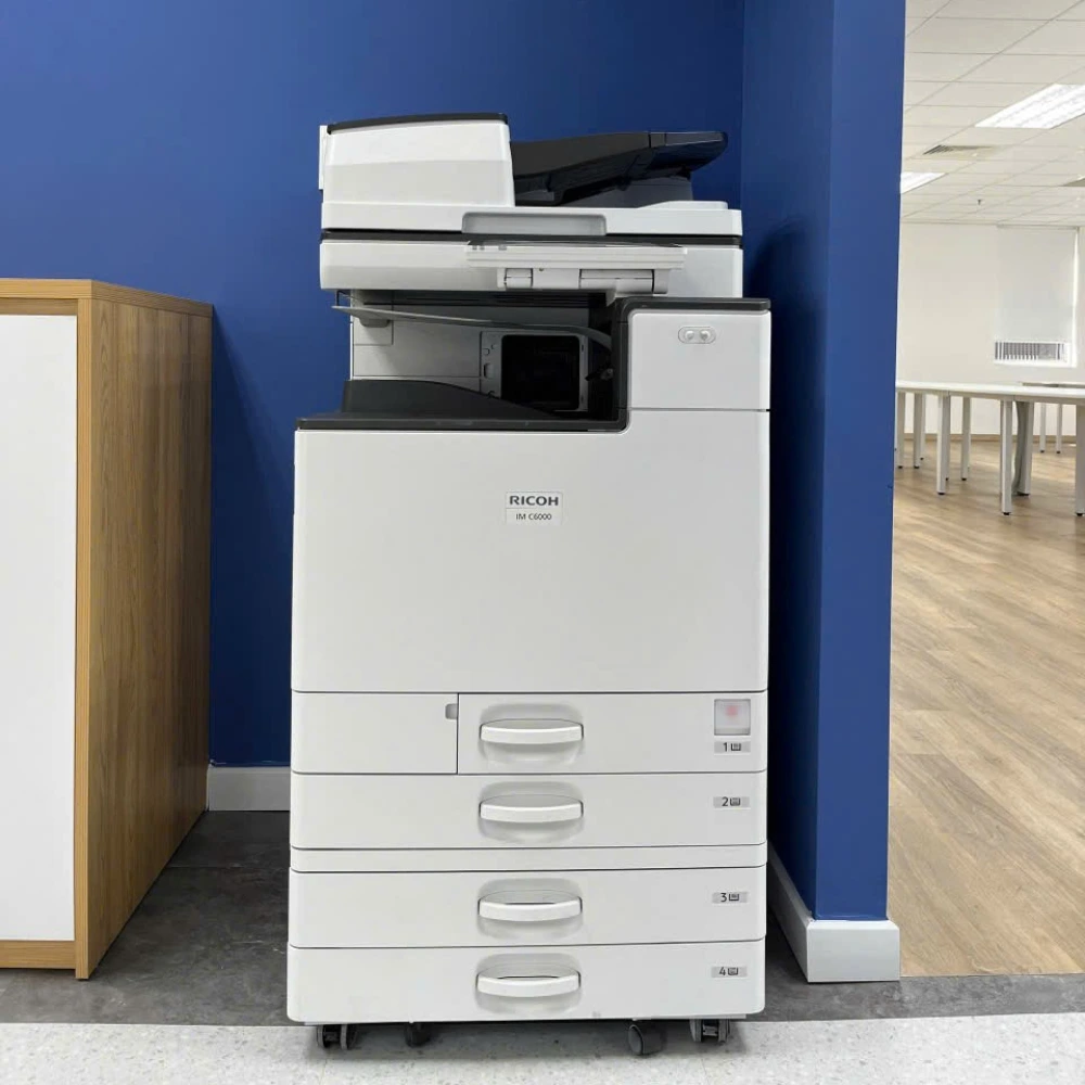 Cho thuê Máy photocopy đa năng màu Ricoh IM C6000 Tốc độ 60 trang/phút