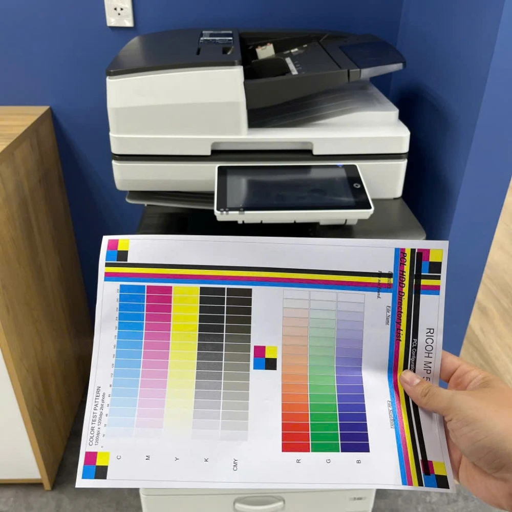 Cho thuê Máy photocopy đa năng màu Ricoh IM C6000 Tốc độ 60 trang/phút