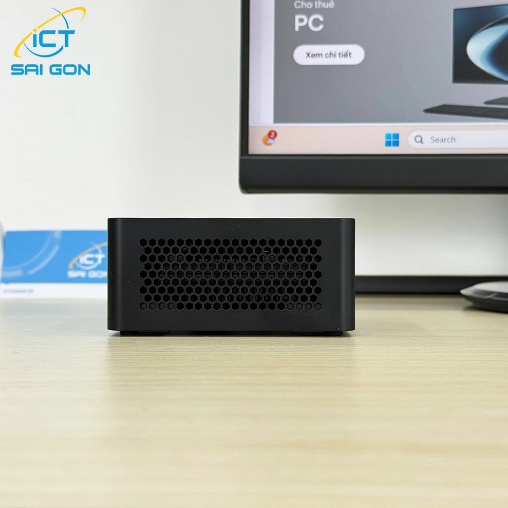 Cho thuê PC Văn Phòng Asus Nuc 15 Pro | Core 5 120U/ 8GB/ 256GB/ LCD 23" FHD