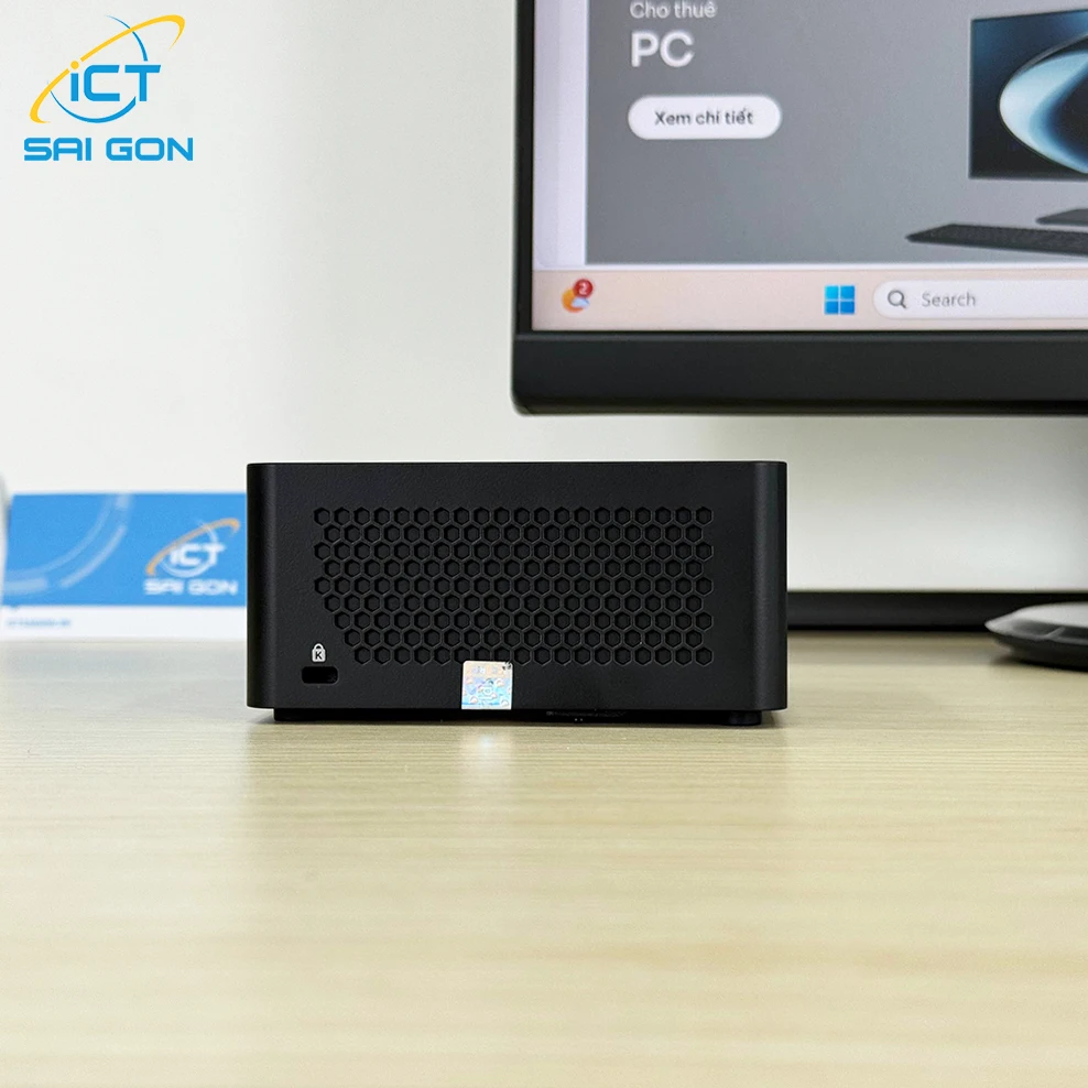 Cho thuê PC Văn Phòng Asus Nuc 15 Pro | Core 5 120U/ 8GB/ 256GB/ LCD 23" FHD