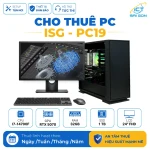 Cho thuê PC Render, Thiết kế đồ hoạ ISG-PC19 | Core i7-14700F/ RTX 5070 12GB/ 32GB/ 1TB/ LCD 24" FHD