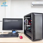 Cho thuê PC14 Xeon Render | 2 x Xeon E5 2686 v4/ GTX 1080Ti 8GB/ 64GGB/ 500GB/ LCD 24" FHD