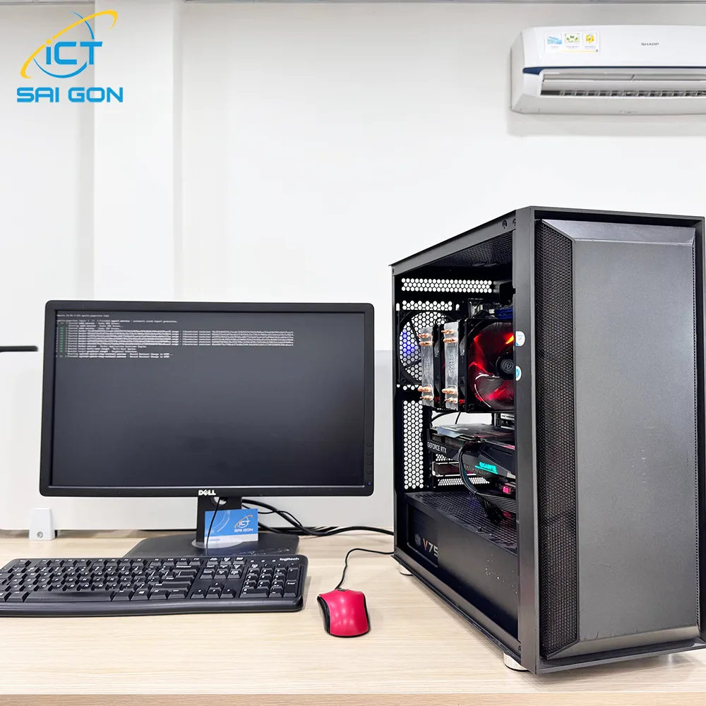 Cho thuê PC14 Xeon Render | 2 x Xeon E5 2686 v4/ GTX 1080Ti 8GB/ 64GGB/ 500GB/ LCD 24" FHD