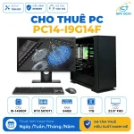 Cho thuê PC Workstation AI i9-14900F | RTX 5070TI 16GB / RAM 64GB DDR5/ SSD 1TB (PC14-I9G14F)