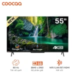 Google Tivi Coocaa 55Y73 4K 55 inch Chính Hãng - Giá Rẻ, tìm kiếm bằng giọng nói, Wifi 5G và 2.4G