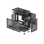 Case Deepcool CH260 m-ATX | Hỗ trợ Main: Mini-ITX | Tản nhiệt CPU 172mm