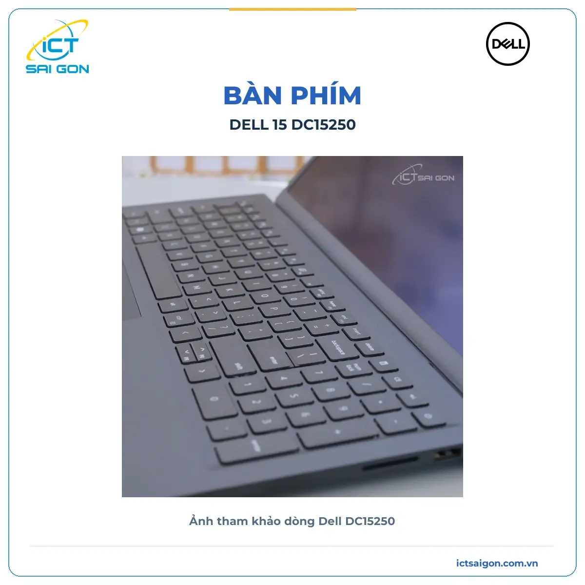 Laptop Dell 15 DC15250-5434BLK M4CFY Core i5-1334U, 15.6 FHD cảm ứng, Windows 11 Home — ảnh 3