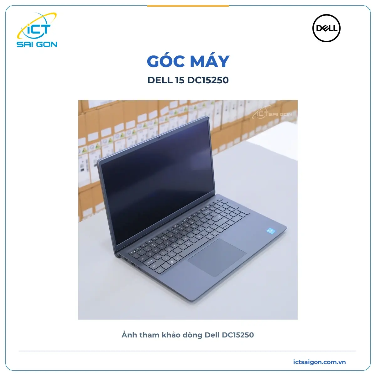 Laptop Dell 15 DC15250-5434BLK M4CFY Core i5-1334U, 15.6 FHD cảm ứng, Windows 11 Home — ảnh 2