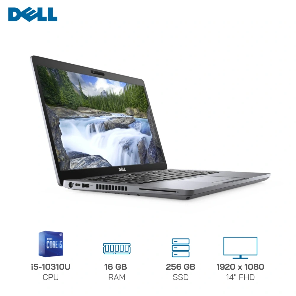 Laptop Dell Latitude 5410 / i5-10310U / 16GB / 256GB / 14" FHD