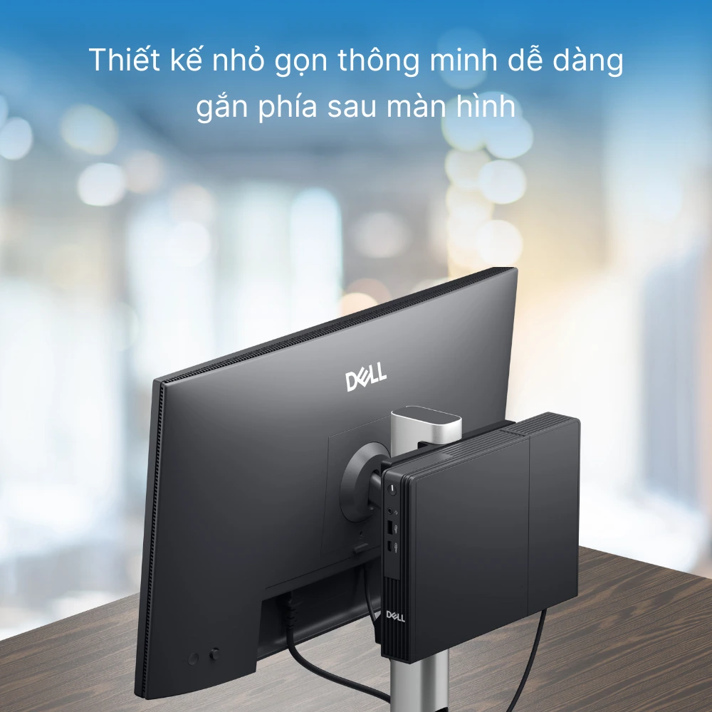Dell Pro Micro QCM1250 i5 14600T | 16GB DDR5 | 256GB SSD | VESA mount | Xuất hình: HDMI/DisplayPort