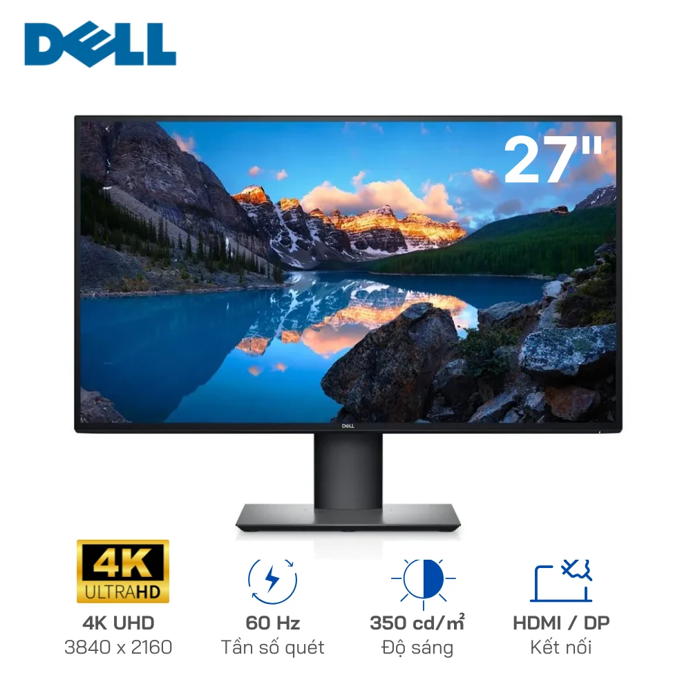Màn hình LCD Dell U2720Q (3840 x 2160/IPS/60Hz/8 ms)