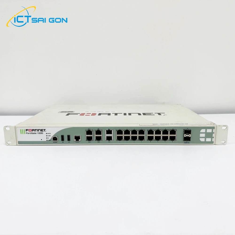 Firewall Fortinet Fortigate FG-100D (Đã qua sử dụng)