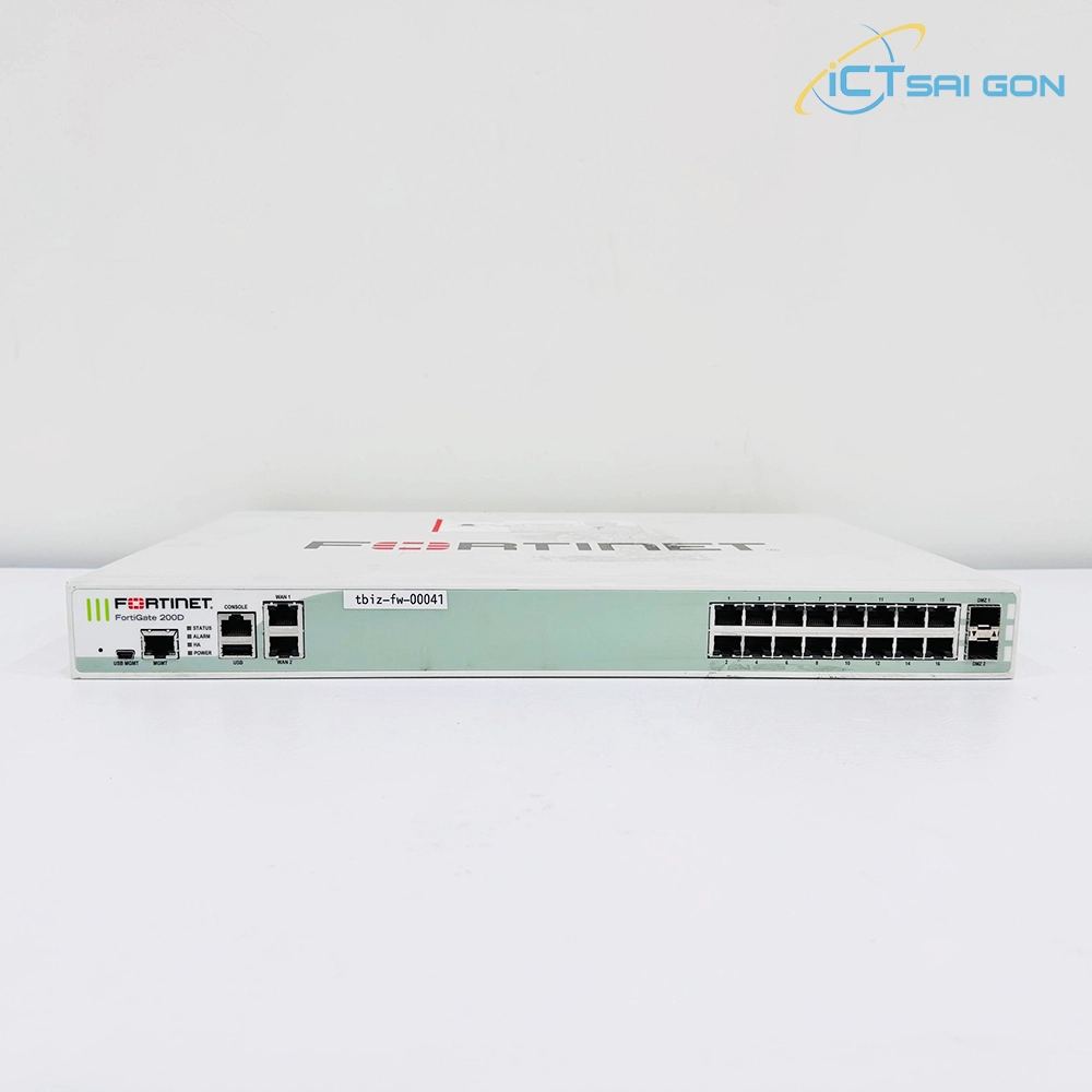 Firewall Fortinet FortiGate 200D (Đã qua sử dụng)