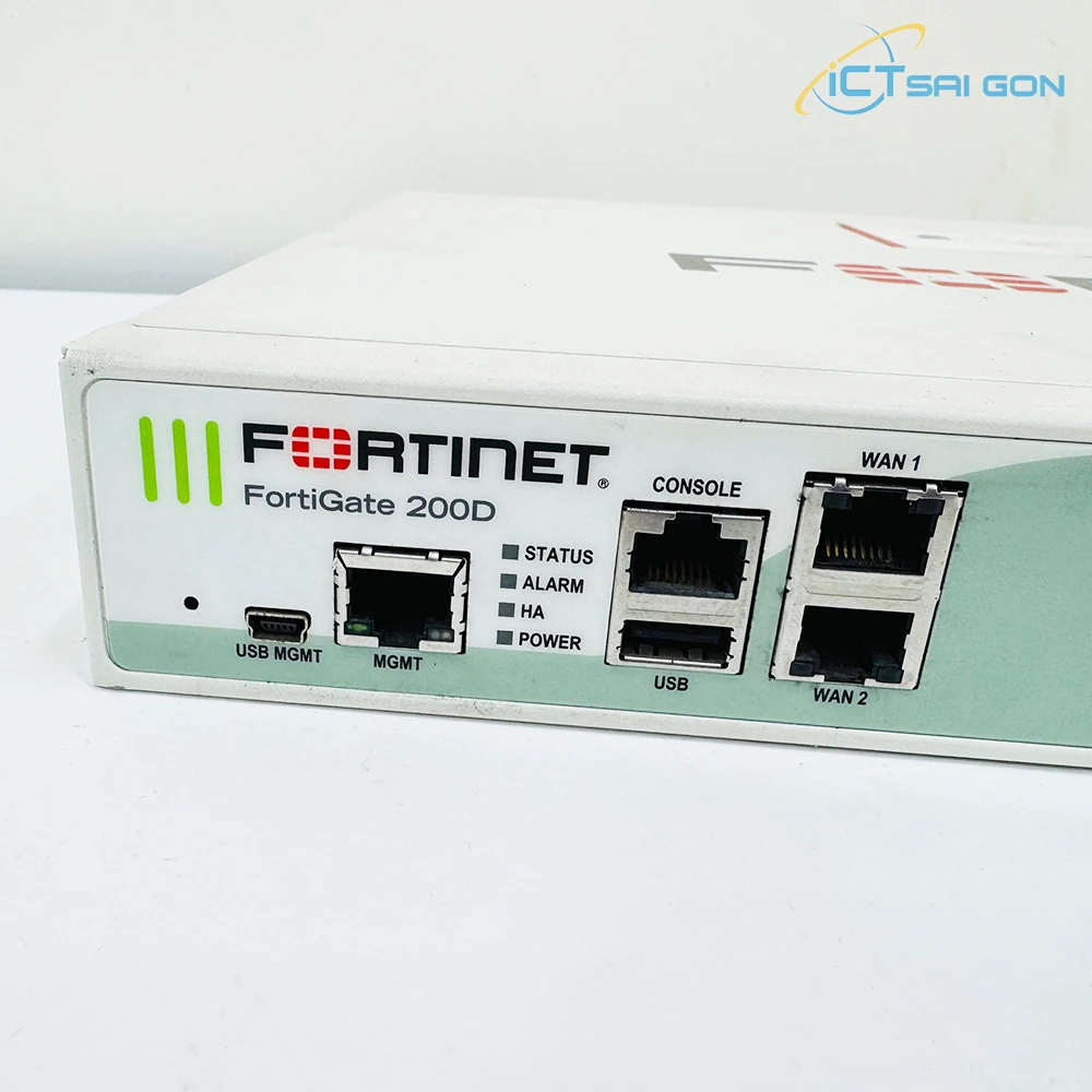 Firewall Fortinet FortiGate 200D (Đã qua sử dụng)