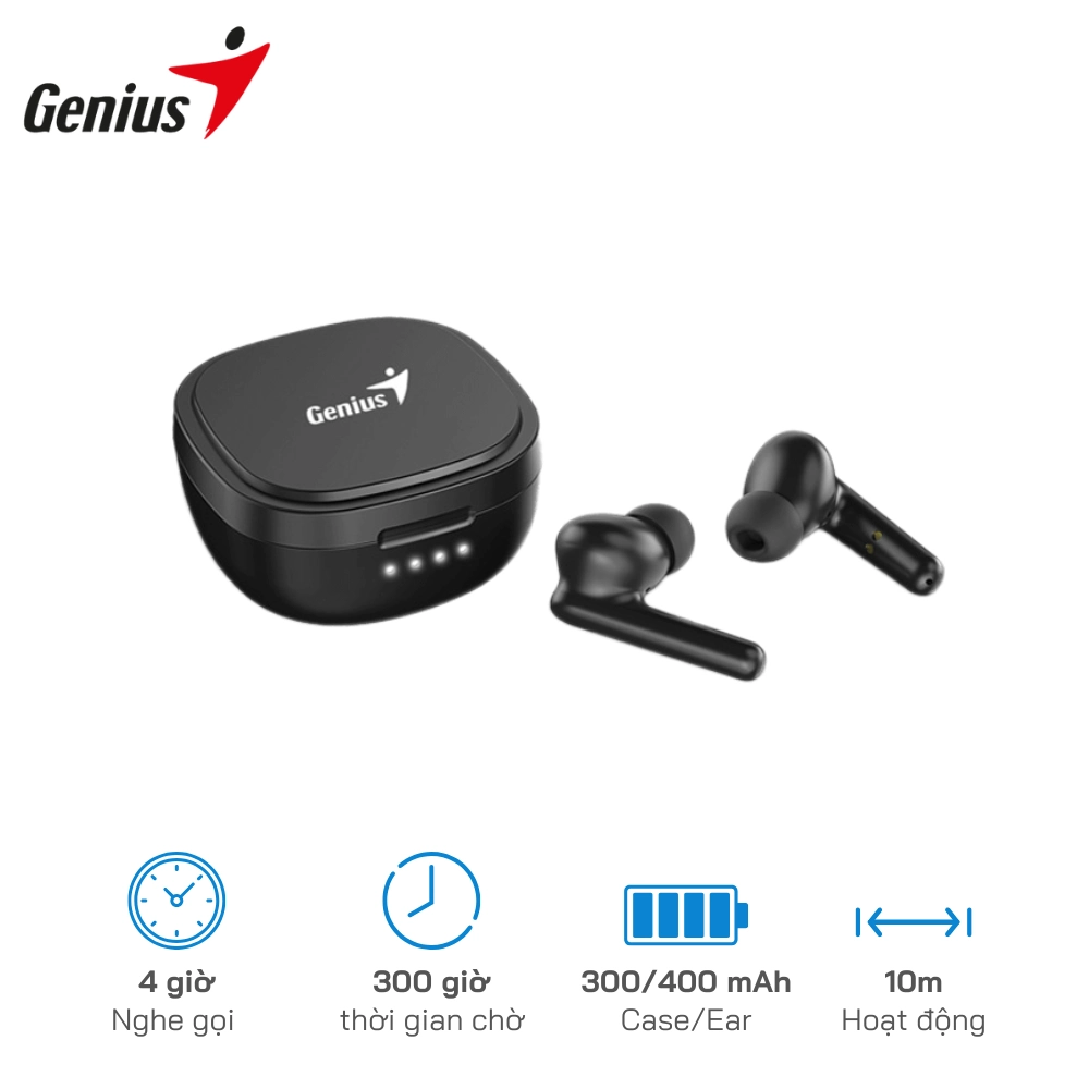 Tai nghe không dây Bluetooth Genius HS-M910BT