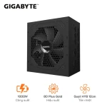 Nguồn GIGABYTE 1000W Gold UD1000GM PG5 Gold - Công Suất Thực 90% - Full Modular - Hỗ trợ PCIe 5.0