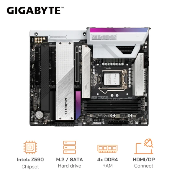 Mainboard Gigabyte Z590 VISION G