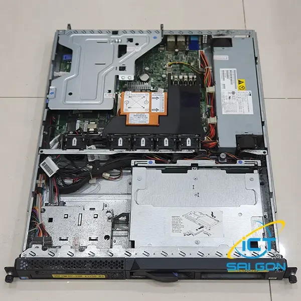 Thanh lý server cũ IBM System x3250 M3 rack, Xeon X3440 X3.5 (4C/8T), Ram 16GB, Nguồn 350W ( Không ổ cứng)