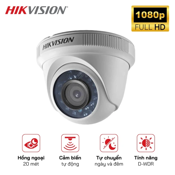 Camera TVI HIKVISION DS-2CE56D0T-IRP 2MP IR 20M