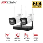 Bộ Kit 2 camera Wifi 4MP Hikvision DS-J142I(STD)/NKS424W0H