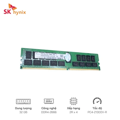 RAM server SK Hynix/ Samsung 32GB 2666MHz ECC