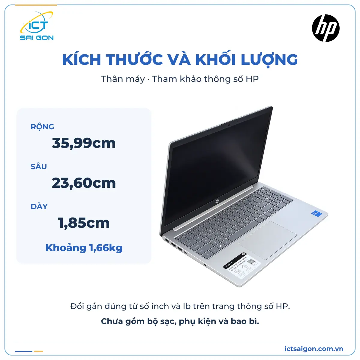 Laptop HP 15-fd2050wm – Core Ultra 5 225U, RAM 8GB DDR5, SSD 512GB, 15,6 inch FHD Touch, Windows 11 Home — ảnh 5
