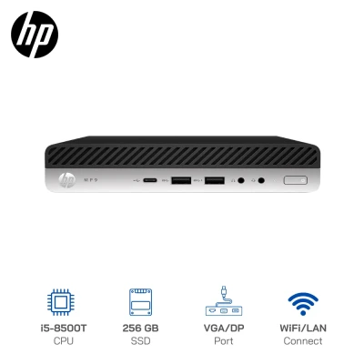 Mini PC cũ HP EliteDesk MP9 Core i5-8500T, Ram 8GB, SSD 256GB, Wifi