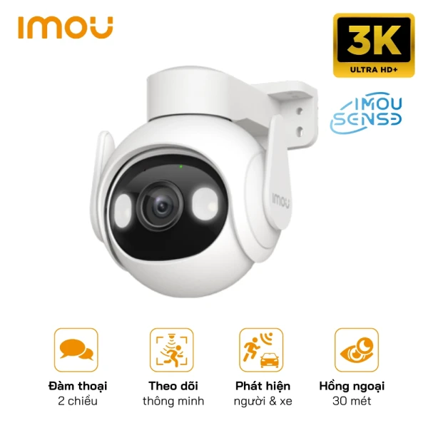 Camera Wifi Quay Quét iMOU IPC-GS7EP-5M0WE 5MP Full Color Đàm Thoại 2 Chiều, Công Nghệ AI