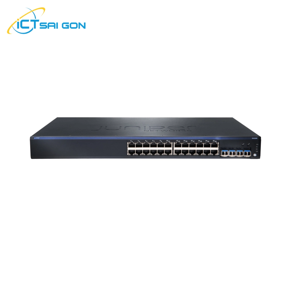 Switch Juniper EX2200-24T-4G / SN: CW0216420201