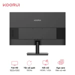 Màn hình FHD Koorui E2212F 22 Inch Tấm nền VA 100Hz 6ms 250nits Kết nối HDMI