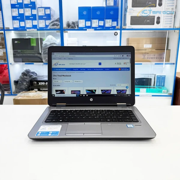 Laptop cũ HP ProBook 640 G3 Core i5-7200U, RAM 8GB, SSD 256GB NVMe, Màn hình 14" FHD