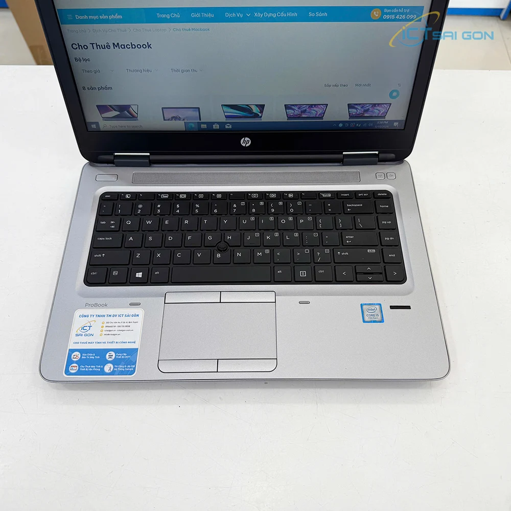Laptop cũ HP ProBook 640 G3 Core i5-7200U, RAM 8GB, SSD 256GB NVMe, Màn hình 14" FHD