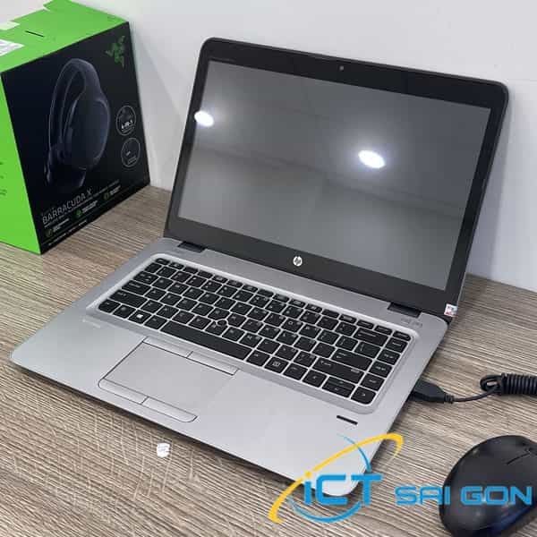 Laptop HP Elitebook 840 G4, Core I7-7600U, Ram 8GB, SSD 256GB, LCD 14 inch FHD