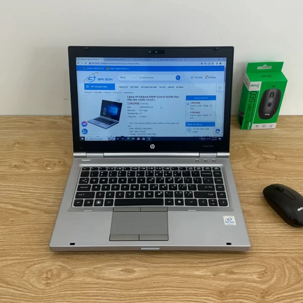 Laptop HP Elitebook 8460P (Core i5-2520M, Ram 8GB, SSD 120GB, 14 inch )